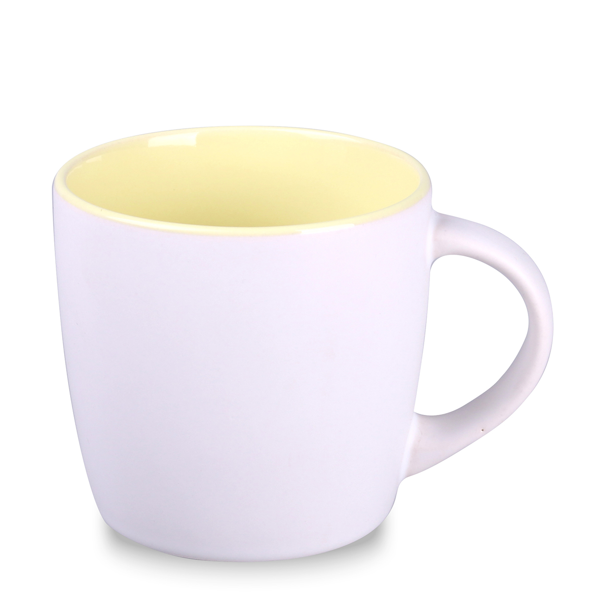 bianco satinato / sunny yellow